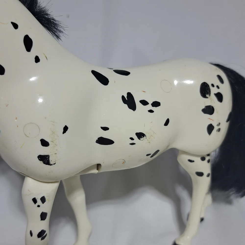 VTG 1997 Mattel Barbie Riding Club Walking Pony Sassy‎